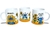 Caneca Personalizada Stitch Amigos São Flores - ImaginArtesanato