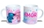 Caneca Personalizada Namorados Stitch e Angel Eu Te Amo na internet