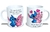 Caneca Personalizada Namorados Stitch e Angel Obrigado Por Me Aturar na internet