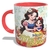 Caneca Personalizada Dia das Mães Princesas - Branca de Neve