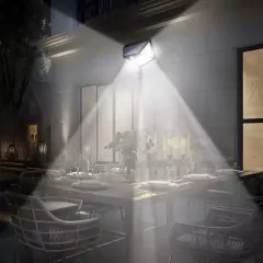 Luminária com 100 leds com sensor de presença - comprar online