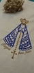 EcoBag bordada Nossa Senhora Aparecida