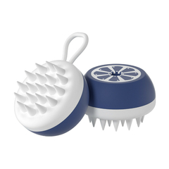 Pet Dog Cat Bath Brush 2-in-1 Pet SPA Massagem Pente Soft Silicone Pet Shower Ha - WORLD EXPRESS BRASIL