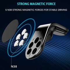 Suporte para celular com ímã magnético para carro 360°