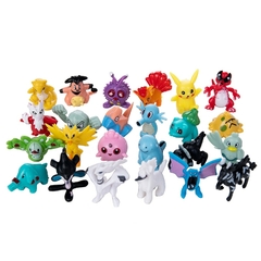 Figuras Pokémon Modelo Lote Comprar 24-144Pcs Diferentes Estilos Pikachu Figura na internet