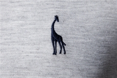 Polo Shirt Mens Casual Deer Embroidery 35% Cotton - loja online