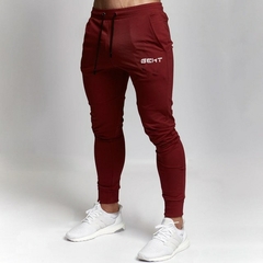 Calça skinny casual masculina joggers moletom fitness treino - loja online