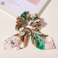 Novas faixas de cabelo elásticas de chiffon com laço para meninas, elásticos - comprar online