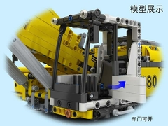 LEGO - 2071 pçs Controle Remoto Escavadeira