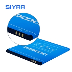Siyaa 100% original bateria do telefone móvel para doogee x5 3.7 v polímero li - comprar online