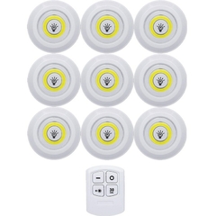 Controle remoto inteligente sem fio regulável luz noturna decorativa cozinha
