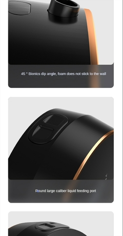 Distribuidores automáticos de sabão de espuma para montagem em parede Display na internet