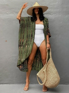 Roupa de banho fitshinling verão vintage quimono na internet
