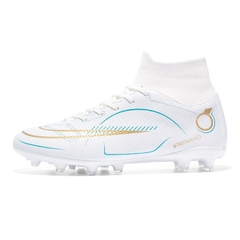 Imagem do Chuteiras de futebol masculinas TF/FG botas de futebol de tornozelo