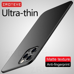 Case ZROTEVE Luxury Slim Matte Hard PC Cover Para iPhone 14 13 12 - loja online