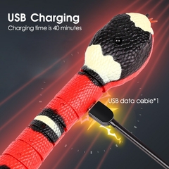 Brinquedos Automáticos para Gatos Sensores Elétricos Cobra Com LED Intel