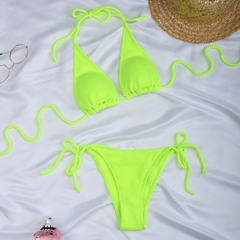 Nova Moda Sexy Biquíni Sólido Maiô Feminino Conjunto Push Up - WORLD EXPRESS BRASIL