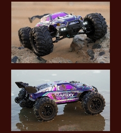 Carrinho de controle remoto 4x4 16101PRO/16102PRO Brushless 4WD 70KM/H 2.4G RC C - WORLD EXPRESS BRASIL