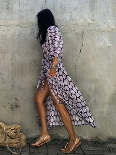 Imagem do Roupa de banho fitshinling verão vintage quimono