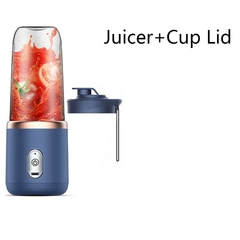 Espremedor portátil de 6 lâminas pequeno espremedor elétrico de frutas liquid