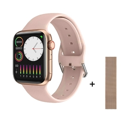 Smart Watch Series 8 HD Screen Sports Heart Rate Fitness Tracker Blue - WORLD EXPRESS BRASIL