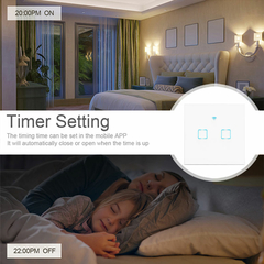 Interruptor de luz de vida inteligente EWelink WiFi Bluetooth RF433 Interruptor - loja online