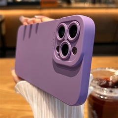 Capa de telefone de silicone fosco para iPhone 14 13 12 11 Pro Max Mini XR XS Ma - comprar online