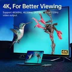 Docking Station Tipo C HUB para 4K60Hz Adaptador USB 3.0 compatível com H - comprar online