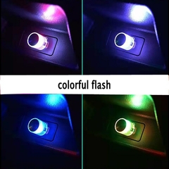 Imagem do Carro Mini USB LED Luz Ambiente Ambiente Decorativo Lâmpadas para Ambiente