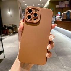 Capa de telefone de silicone fosco para iPhone 14 13 12 11 Pro Max Mini XR XS Ma
