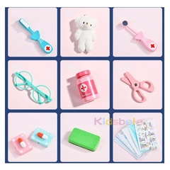 Brinquedos educativos de fingir brincar de médico de madeira para crianças - comprar online