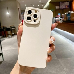Capa de telefone de silicone fosco para iPhone 14 13 12 11 Pro Max Mini XR XS Ma