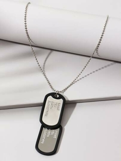 Colar Pingente Geométrico Masculino - comprar online