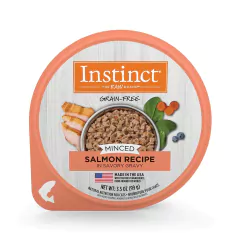 Alimento Instinct Original Minced Cups Para Gato, Sabor Salmón. 99