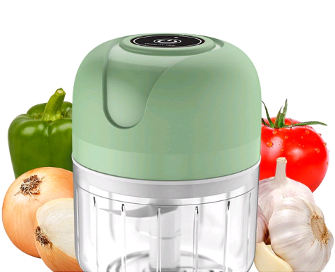 Mini Processador Triturador Sem Fio Elétrico 250ML de Alimento