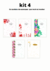 Kit de envelopes decorados kit 3
