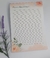 bloco de folhas para cartas (produto físico)
