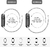 Pulseira para Apple watch ultra Band 7 49 45mm 40mm 38mm 42mm 41 44 mm Accessori - nisswollrd
