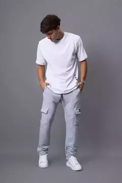 BABUCHA BOND - SPIKE GRIS - tienda online