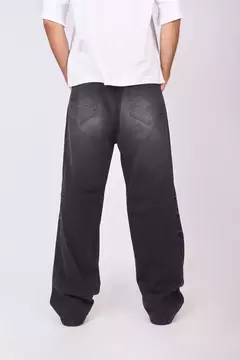 JEAN BOND - BAGGY RISER BLACK - comprar online