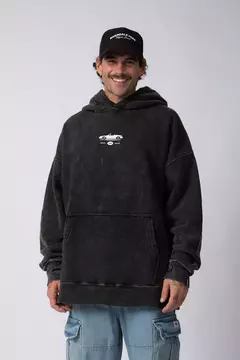 BUZO VCP - OVER JAX OFF NEGRO