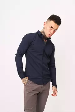 CAMISA BOND - WILL AZUL - comprar online