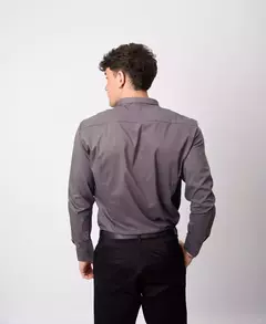 CAMISA BOND - WILL GRIS PLOMO - comprar online
