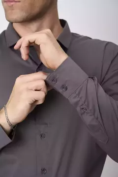 CAMISA BOND - WILL GRIS PLOMO - Blow