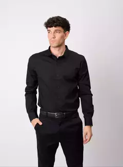 CAMISA BOND - WILL NEGRA