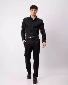CAMISA BOND - WILL NEGRA en internet
