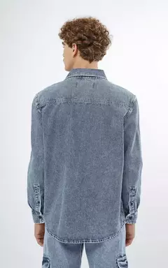 CAMISA KAZUMA - DOWNPOUR AZUL - Blow