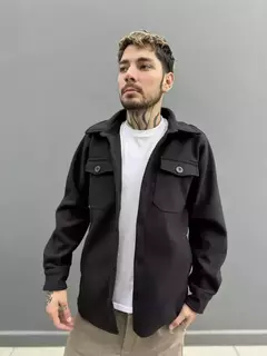 CAMISACO OH MAN - BERMA NEGRO