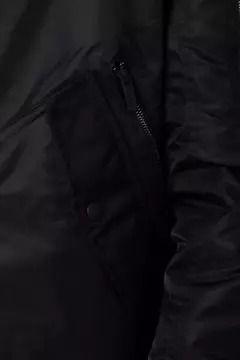 CAMPERA VCP - BOMBER ELDRICK NEGRA en internet