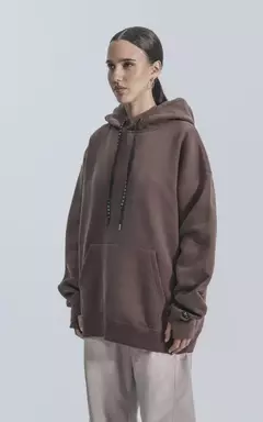 BUZO LUXO - HOODIE CONJURO CHOCOLATE en internet